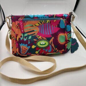 NWT Lily Bloom Crossbody Blossom Blowout Lydia Mid Crossbody 9" x 7"